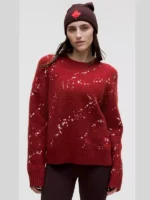 Team Canada Women's Alpaca-Blend Jacquard Sweater