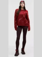Team Canada Women's Alpaca-Blend Sweater Jacquard