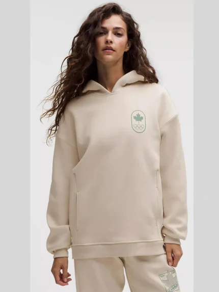 Team Canada Womens Big Cozy Oversized Hoodie