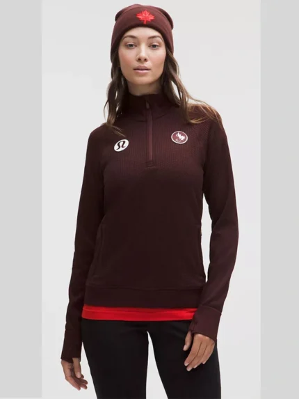 Team Canada Women's Engineered Warmth Half Zip