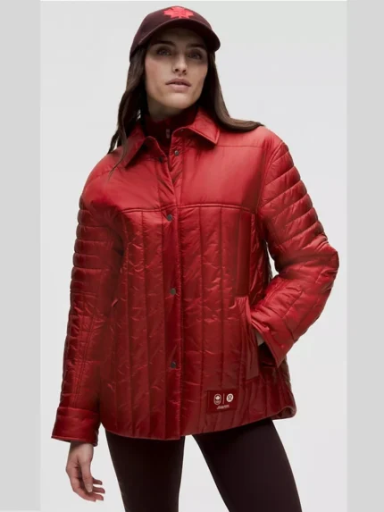 Team Canada Women's Taffeta Nylon Insulated Shacket