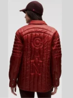 Team Canada Womens Taffeta Nylon Insulated Shacket