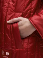 Team Canada Women's Taffeta Nylon Shacket Insulated