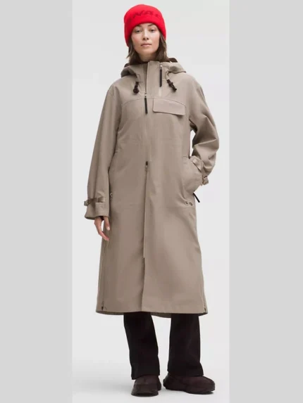 Team Canada Womens Waterproof Shell Jacket CPC Logo