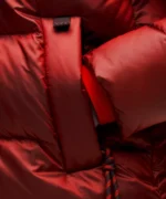 Team Canada Womens Wunder Puff Large Hood Shine Jacket