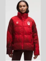 Team Canada Womens Wunder Puff Translucent 600-Down-Fill Jacket