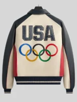 Team USA Leather Bomber Jacket Kith X AVIREX
