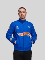 Unisex Adidas Hot Wheels Blue Jacket