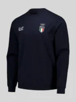 Winter Olympics 2026 Team Italy EA7 Emporio Armani Crew Sweatshirt