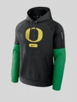 Women oregon ducks fitness performance hoodie