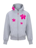 Zara Larsson Hibiscus Flower Hoodie (1)
