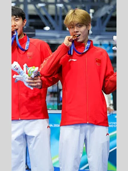 2026 Opening Ceremony Team China Red Jacket