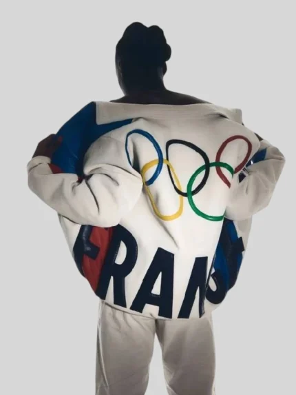 2026 Winter Olympics France White Uniform Jacket