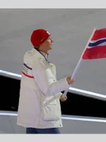2026 Winter Olympics Opening Ceremony Team Norway Jacket in off-white
