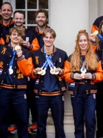 2026 Winter Olympics Team Netherlands Varsity Jacket