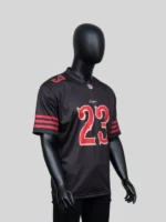 23 no McCaffrey San Francisco 49ers Rivalries Jersey Black