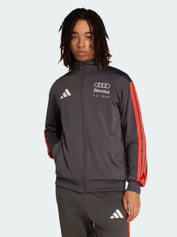 Adidas Audi Revolut F1 Team DNA Jacket Grey Adidas Audi Revolut F1 Team DNA Jacket Grey