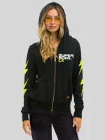 Aviator Nation Super Bowl LX Zip Hoodie Black