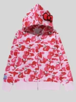 BAPE x Sanrio Hello Kitty Pink Hoodie