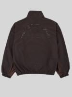 Bad Bunny x Super Tazón Brown Track Full-Zip Jacket