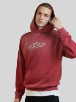 Barça Aftermatch Red Hooded Hoodie
