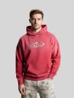 Barça Aftermatch Red Pullover Hoodie