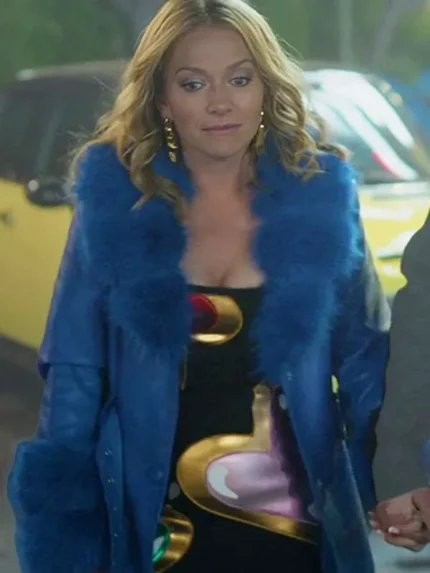 Becki Newton The Lincoln Lawyer S04 Leather Coat