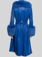 Becki Newton The Lincoln Lawyer Season 4 Leather Blue Coat