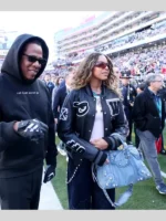 Blue Ivy Carter Black Leather Jacket