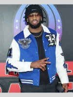 Brian Burns Varsity Blue Jacket