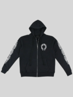 Chrome Hearts Horseshoe Floral Hoodie