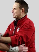 Coach Curt Cignetti Indiana Hoosiers Adidas Coaches Red Jacket