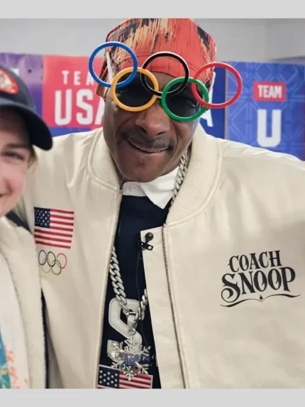 Coach Snoop Team USA White Jacket
