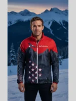 Columbia Red USA Curling Jacket