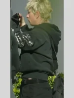Crime 101 Barry Keoghan Black Oversized Pullover Hoodie