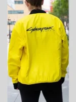 Cyberpunk 2077 Bomber Yellow Jacket
