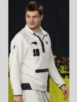 Drake Maye Super Bowl LX Opening Night Grey Sweatshirt