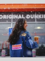 Dunkin' Donut Vintage 1995 Blue Denim Jacket