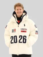 Evan Bates Winter Olympics 2026 Polo Team USA Jacket