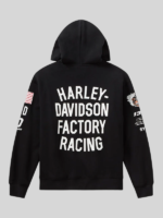 Harley Davidson Factory Racing Fanwear Hoodie Black