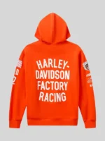 Harley Davidson Factory Racing Fanwear Hoodie Orange