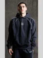 Hoodie Grey Aftermatch Barça