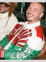 J Balvin Mexico Leather Bomber Jacket 