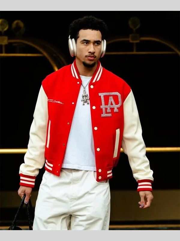 Jared McCain LV Varsity Jacket Jared McCain LV Varsity Jacket
