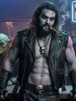 Jason Momoa Supergirl Leather Vest