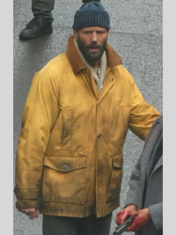 Jason Statham The Beekeeper 2 Cotton Jacket Jason Statham The Beekeeper 2 Cotton Jacket