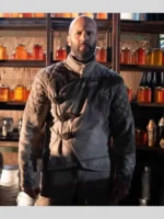 Jason Statham The Beekeeper Mr. Clay Biker Jacket