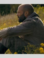 Jason Statham The Beekeeper Mr. Clay Biker Quilted Jacket
