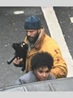 Jason Statham The Beekeeper Mustard Yellow Cotton Jacket