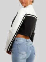Jenna Bandy Leather Jacket NBA All Star